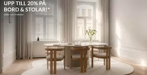 Sleepo-katalog i Falkenberg | Upp till 20% rabatt på bord & stolar! | 2025-10-08T00:00:00.000Z - 2025-10-23T00:00:00.000Z