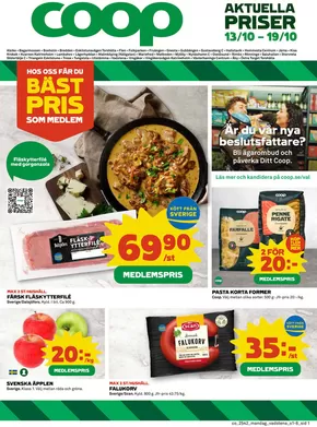 Coop-katalog i Nacka | Nya erbjudanden att upptäcka | 2025-10-13T00:00:00.000Z - 2025-10-19T00:00:00.000Z
