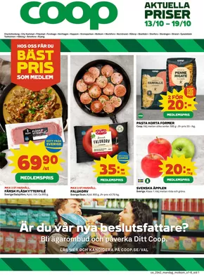 Coop-katalog i Vilhelmina | Specialerbjudanden för dig | 2025-10-13T00:00:00.000Z - 2025-10-19T00:00:00.000Z
