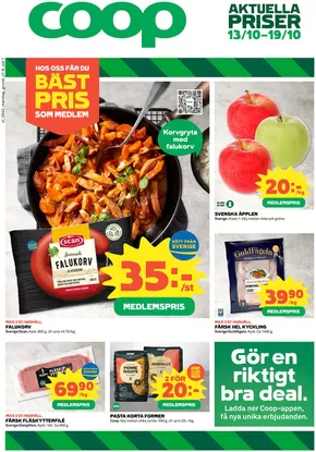 Coop-katalog | Upptäck attraktiva erbjudanden | 2025-10-13T00:00:00.000Z - 2025-10-19T00:00:00.000Z