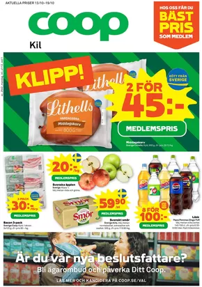 Coop-katalog | Exklusiva deals för våra kunder | 2025-10-13T00:00:00.000Z - 2025-10-19T00:00:00.000Z