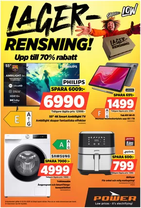 Power-katalog i Borlänge | Lager-rensning! | 2025-10-09T00:00:00.000Z - 2025-10-10T00:00:00.000Z
