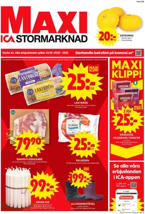 ICA Maxi-katalog i Lund (Skåne) | Upptäck attraktiva erbjudanden | 2025-10-13T00:00:00.000Z - 2025-10-27T00:00:00.000Z