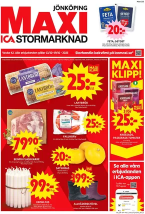 ICA Maxi reklamblad