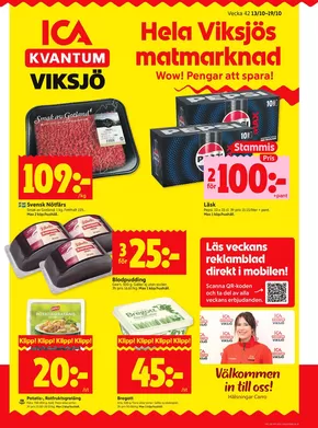 ICA Kvantum-katalog i Täby | ICA Kvantum reklamblad | 2025-10-13T00:00:00.000Z - 2025-10-27T00:00:00.000Z