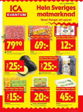 ICA Kvantum reklamblad