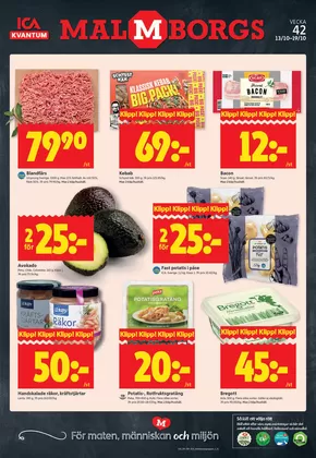 ICA Kvantum reklamblad