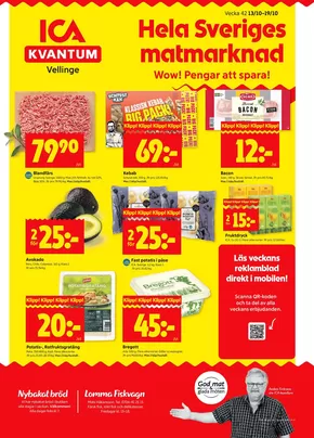 ICA Kvantum reklamblad