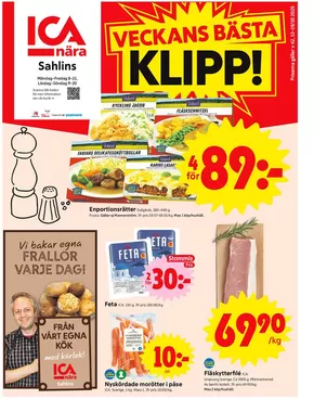ICA Nära reklamblad