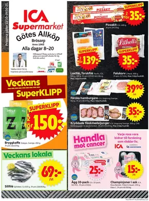 ICA Supermarket reklamblad