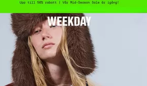 Weekday-katalog | Upp till 50% rabatt! | 2025-10-13T00:00:00.000Z - 2025-10-28T00:00:00.000Z