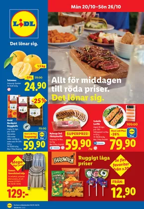 Lidl-katalog i Angered | ERBJUDANDEN VECKA 43 | 2025-10-20T00:00:00.000Z - 2025-10-26T00:00:00.000Z