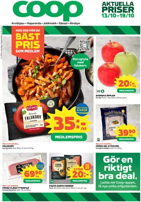 Coop Extra-katalog i Åkersberga | Exklusiva deals för våra kunder | 2025-10-14T00:00:00.000Z - 2025-10-28T00:00:00.000Z