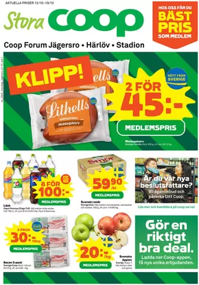 Coop Forum-katalog i Åkersberga | Våra bästa erbjudanden för dig | 2025-10-14T00:00:00.000Z - 2025-10-28T00:00:00.000Z