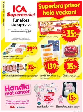 ICA Supermarket-katalog i Kopparberg | ICA Supermarket reklamblad | 2025-10-14T00:00:00.000Z - 2025-10-28T00:00:00.000Z