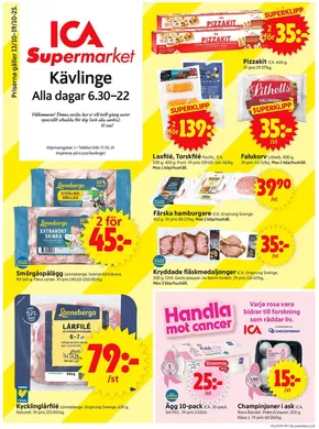ICA Supermarket reklamblad