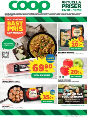 Coop Konsum-katalog i Åkersberga | Exklusiva deals för våra kunder | 2025-10-14T00:00:00.000Z - 2025-10-28T00:00:00.000Z