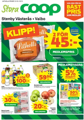 Stora Coop-katalog | Fantastiska rabatter på utvalda produkter | 2025-10-14T00:00:00.000Z - 2025-10-28T00:00:00.000Z