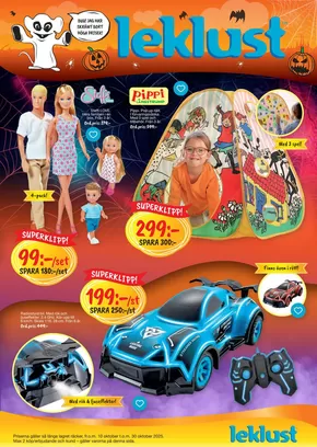 Leklust-katalog i Lund (Skåne) | Leklust reklamblad | 2025-10-16T00:00:00.000Z - 2025-10-30T00:00:00.000Z