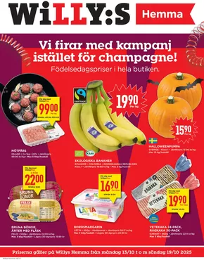 Willys-katalog i Huddinge | Willys Erbjudanden | 2025-10-16T00:00:00.000Z - 2025-10-30T00:00:00.000Z