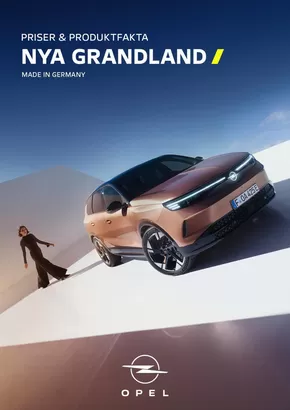 Opel-katalog i Örebro | Opel grandland | 2025-10-17T00:00:00.000Z - 2025-10-31T00:00:00.000Z