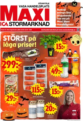 ICA Maxi-katalog | ICA Maxi reklamblad | 2025-10-20T00:00:00.000Z - 2025-11-03T00:00:00.000Z