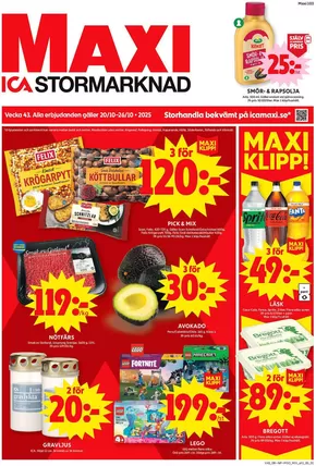 ICA Maxi reklamblad