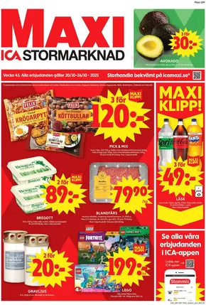 ICA Maxi reklamblad