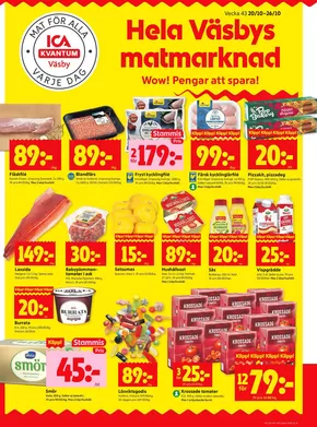 ICA Kvantum reklamblad