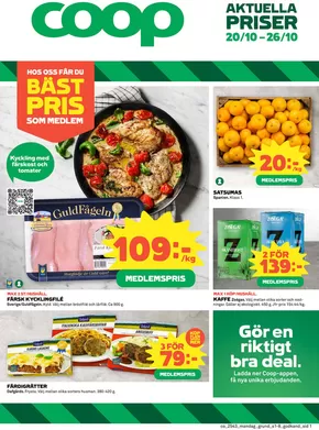 Coop Konsum-katalog i Vallentuna | Aktuella deals och erbjudanden | 2025-10-20T00:00:00.000Z - 2025-11-03T00:00:00.000Z