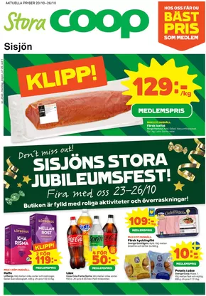 Stora Coop-katalog i Sundsvall | Top-erbjudanden för alla fyndjägare | 2025-10-20T00:00:00.000Z - 2025-11-03T00:00:00.000Z