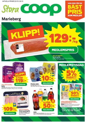 Stora Coop-katalog i Sundsvall | Exklusiva fynd | 2025-10-20T00:00:00.000Z - 2025-11-03T00:00:00.000Z