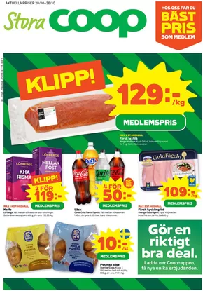 Stora Coop-katalog i Sundsvall | Fantastiskt erbjudande för fyndjägare | 2025-10-20T00:00:00.000Z - 2025-11-03T00:00:00.000Z