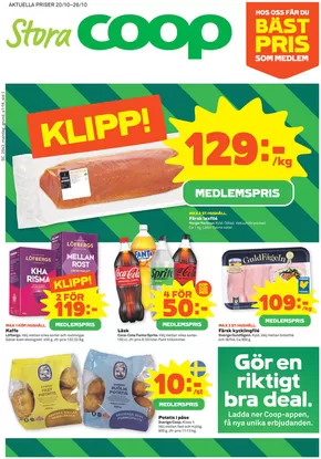 Stora Coop-katalog i Sundsvall | Fantastiska rabatter på utvalda produkter | 2025-10-20T00:00:00.000Z - 2025-11-03T00:00:00.000Z