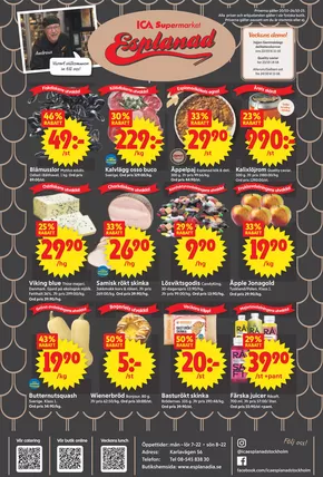 ICA Supermarket reklamblad