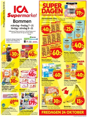 ICA Supermarket reklamblad