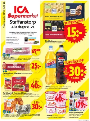 ICA Supermarket reklamblad