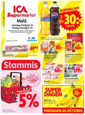 ICA Supermarket reklamblad