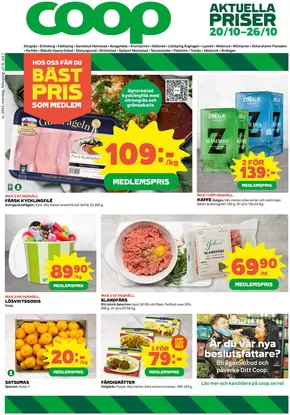 Coop reklamblad