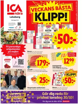 ICA Nära reklamblad