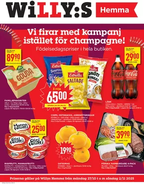 Willys-katalog i Säter | Willys Erbjudanden | 2025-10-21T00:00:00.000Z - 2025-11-04T00:00:00.000Z