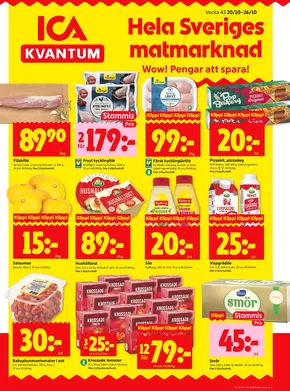 ICA Kvantum reklamblad
