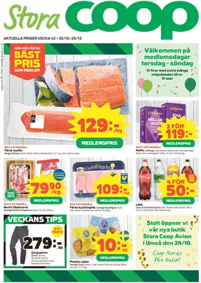 Stora Coop-katalog i Linköping | Stora Coop reklamblad | 2025-10-21T00:00:00.000Z - 2025-11-04T00:00:00.000Z