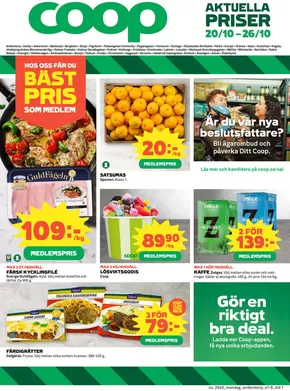 Coop reklamblad