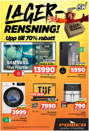 Power-katalog i Karlshamn | Rensning! Upp till 70% rabatt! | 2025-10-21T00:00:00.000Z - 2025-10-26T00:00:00.000Z