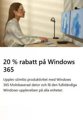 Microsoft-katalog i Stockholm | 20 % rabatt på Windows 365! | 2025-10-24T00:00:00.000Z - 2025-11-05T00:00:00.000Z