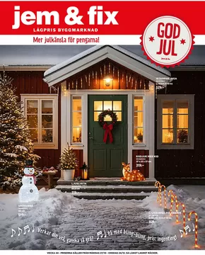Jem&Fix reklamblad