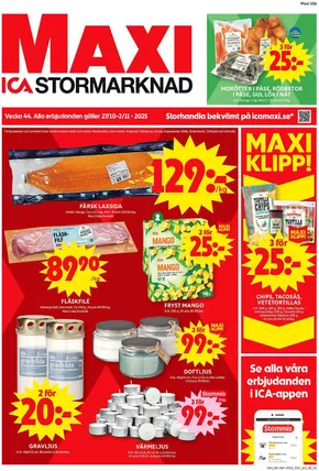 ICA Maxi reklamblad