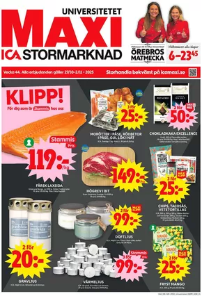 ICA Maxi reklamblad