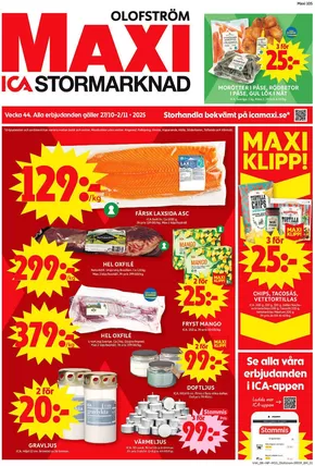 ICA Maxi reklamblad